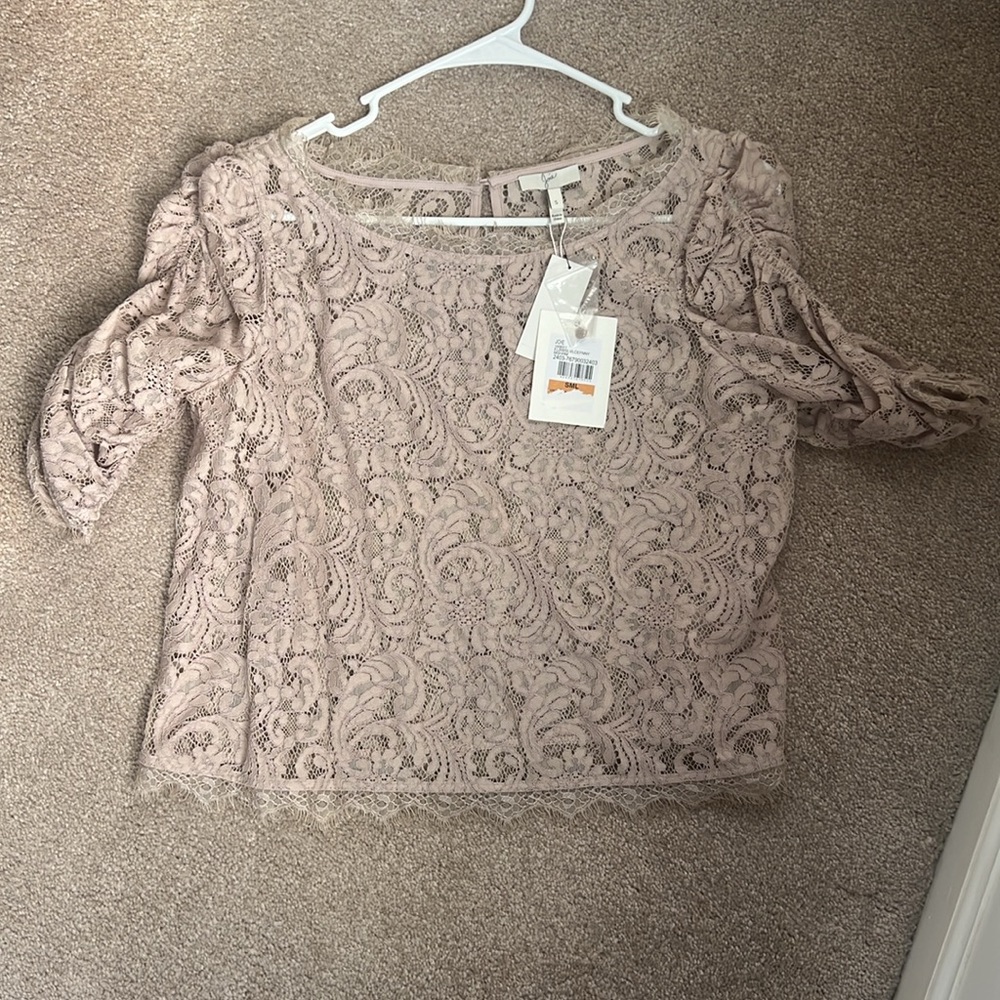 Joie Fanny lace top